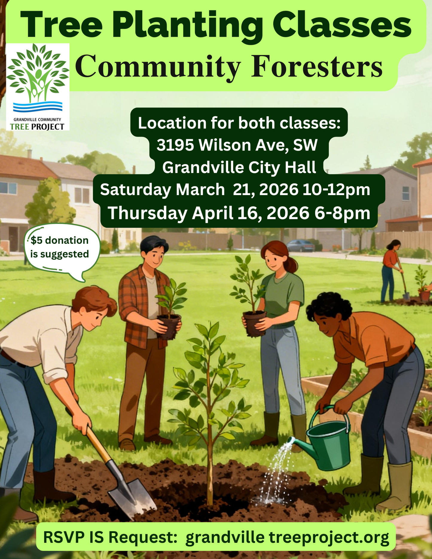Planting Class April 16 6-8pm